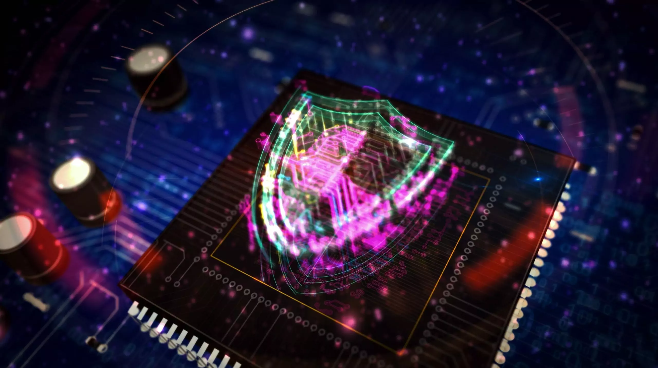 Imagen ilustrativa de un entorno digital seguro gracias a las tecnologías cuánticas.