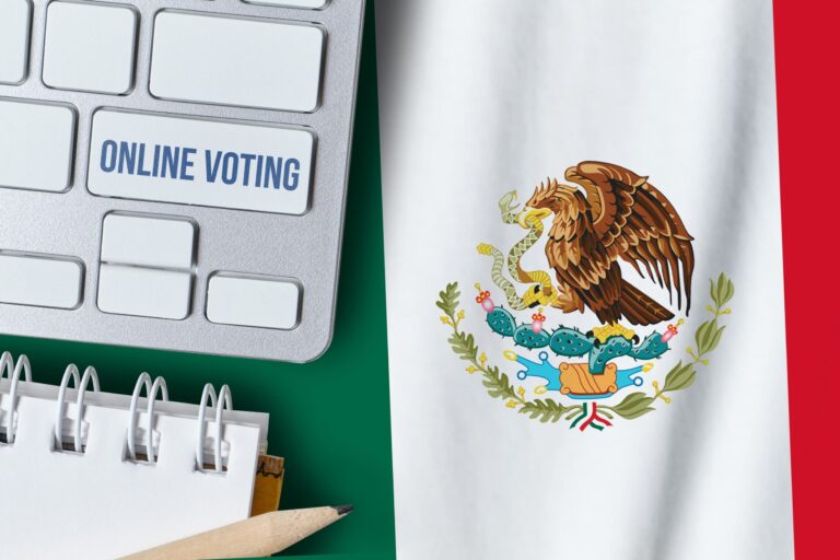 Campaña política digital en acción