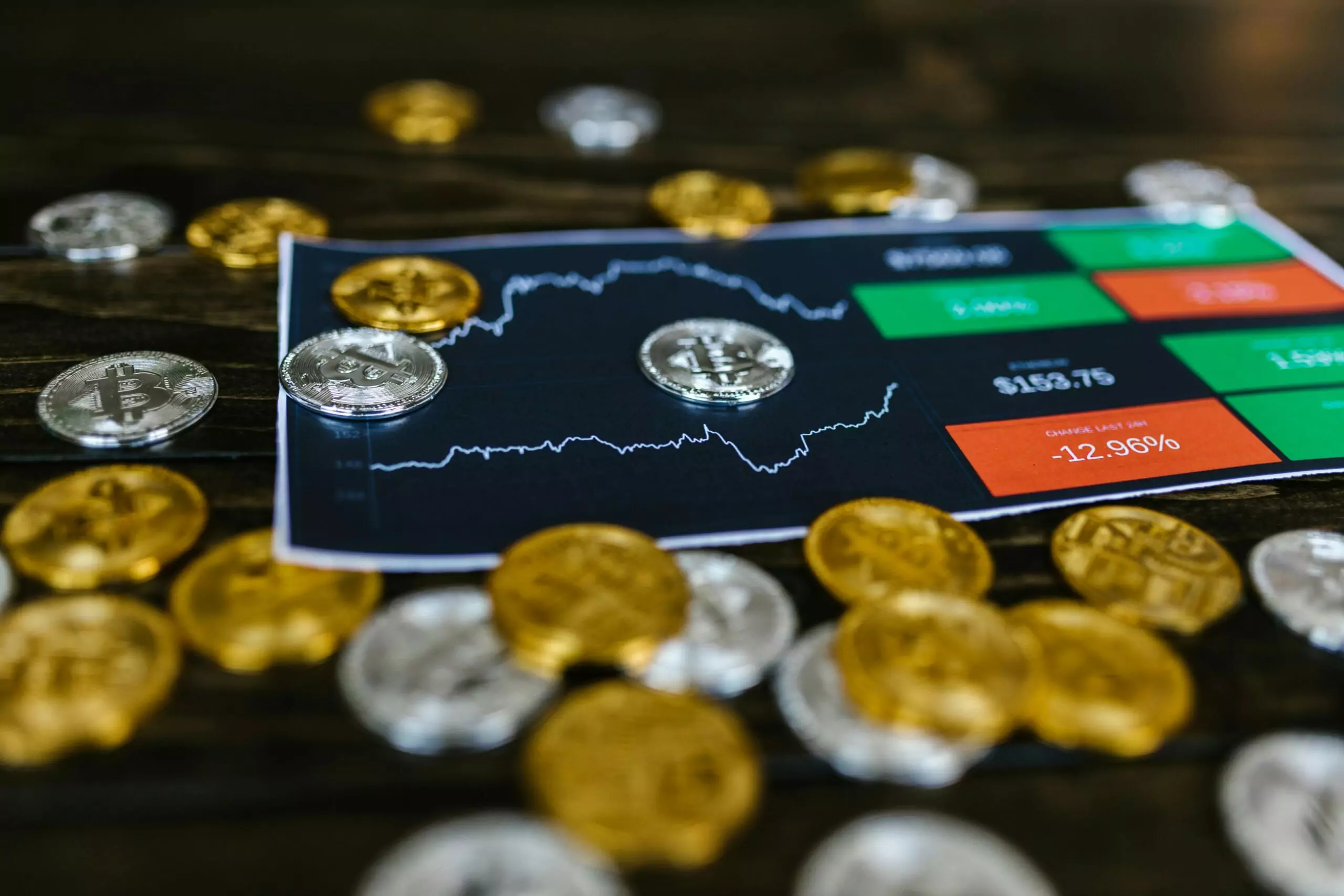 Representación de Altcoins y criptomonedas