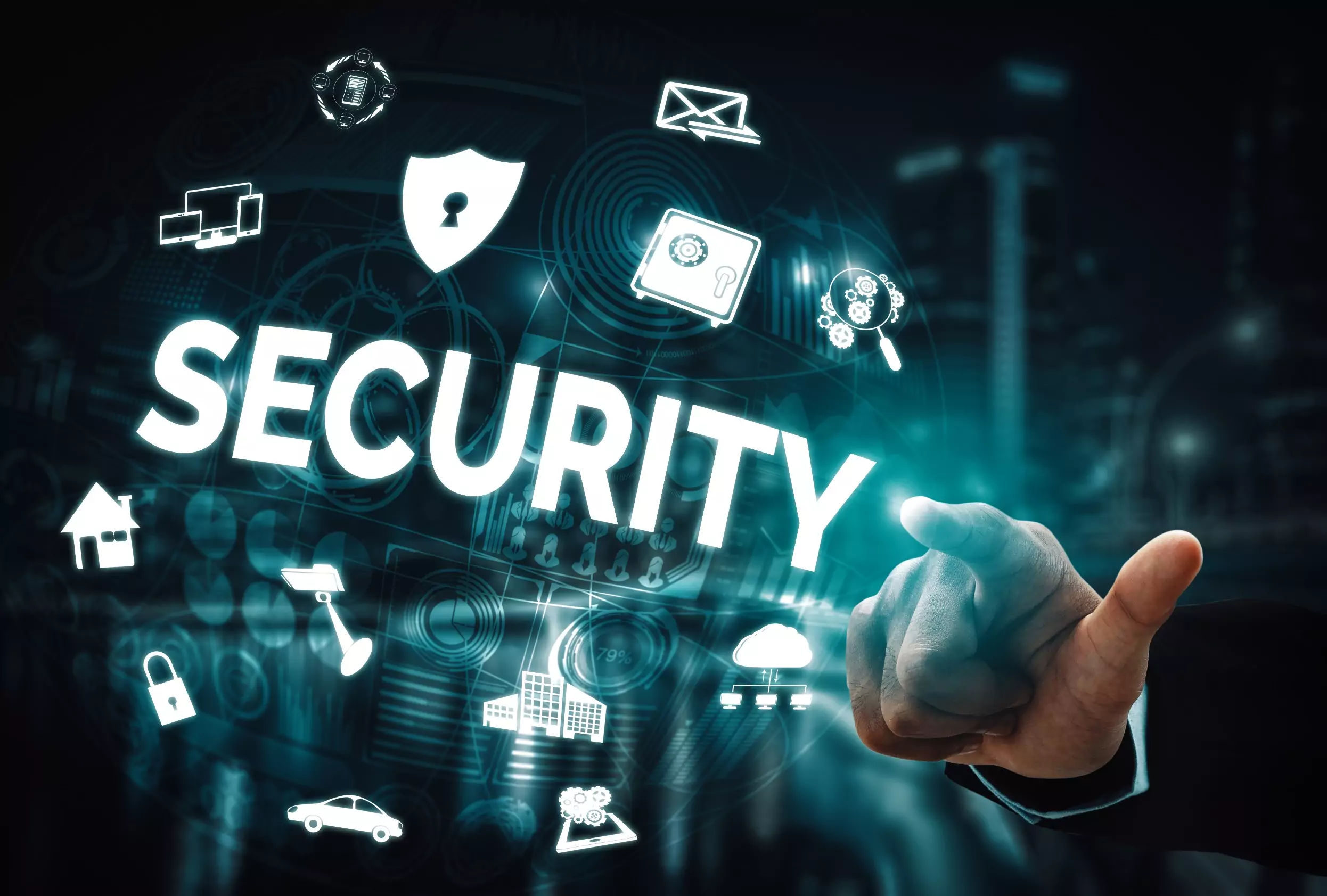 Niño protegido con herramientas de seguridad online, Familia implementando control parental en casa