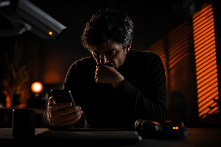 paranoia hackeos higiene digital — Hans, ¿me espían… o lo que necesito es cerrar el tema de una vez?