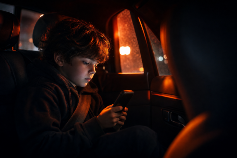 celular en el carro niños — Mi hija solo pide el celular en el carro: ¿aburrimiento o hábito?