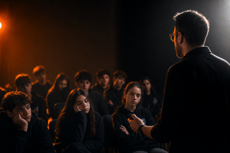 Checklist: ¿el colegio está listo para una charla… o solo quiere un show de una hora?