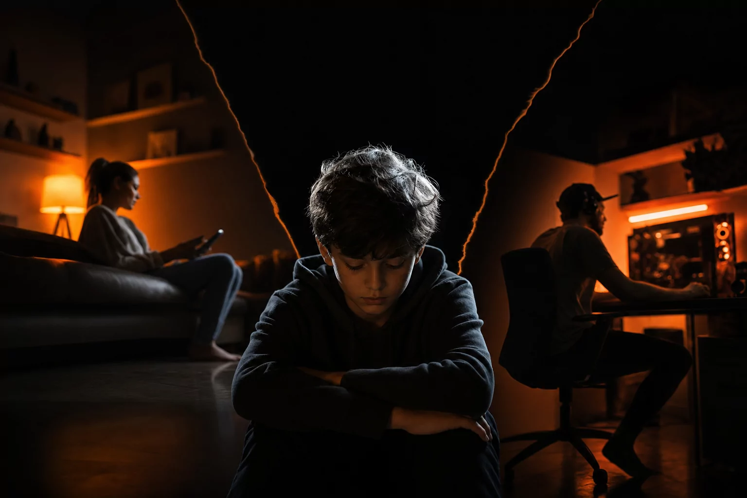 crianza digital padres separados — Padres separados, dos reglas digitales: el caos que viven los hijos