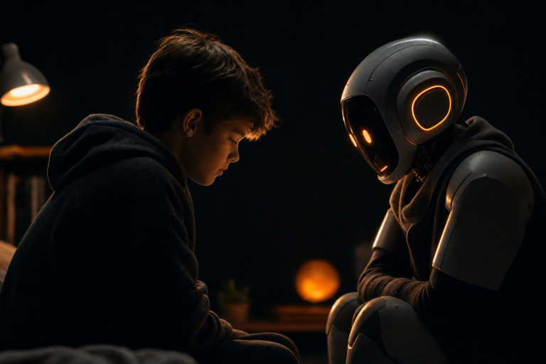 IA chatbot menores padres — IA que consuela a tu hijo: el adulto digital que vos no sabías que existía