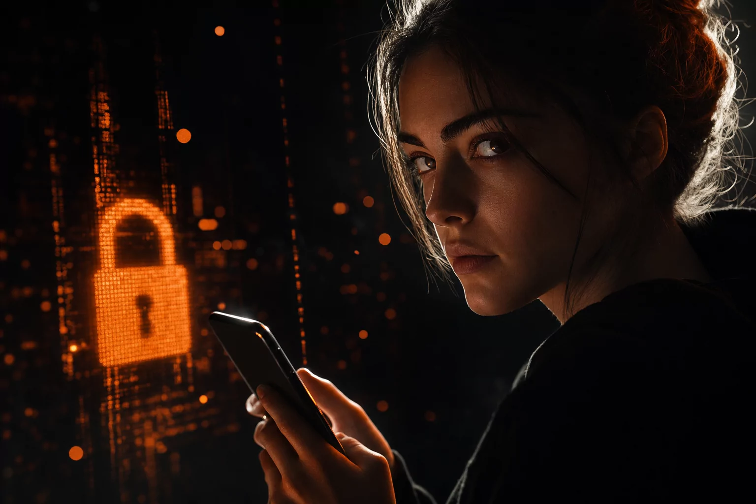 Imagen que representa la privacidad digital y la seguridad online
