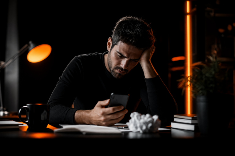 recuperar atención — Hans, ¿te perdés el día en el teléfono y no avanzás en tu negocio?