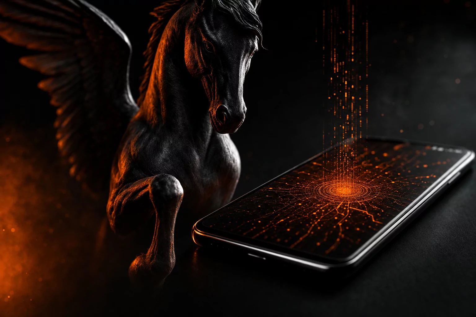Explicación del spyware Pegasus y su impacto en la privacidad digital.